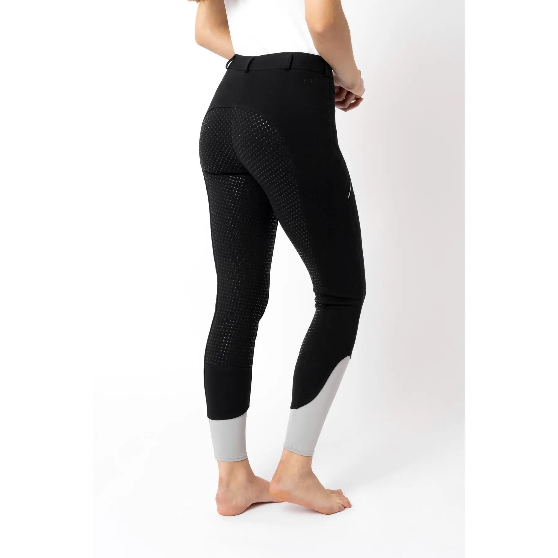 Pantaloni da equitazione full grip da donna Horze Felicia 3/7