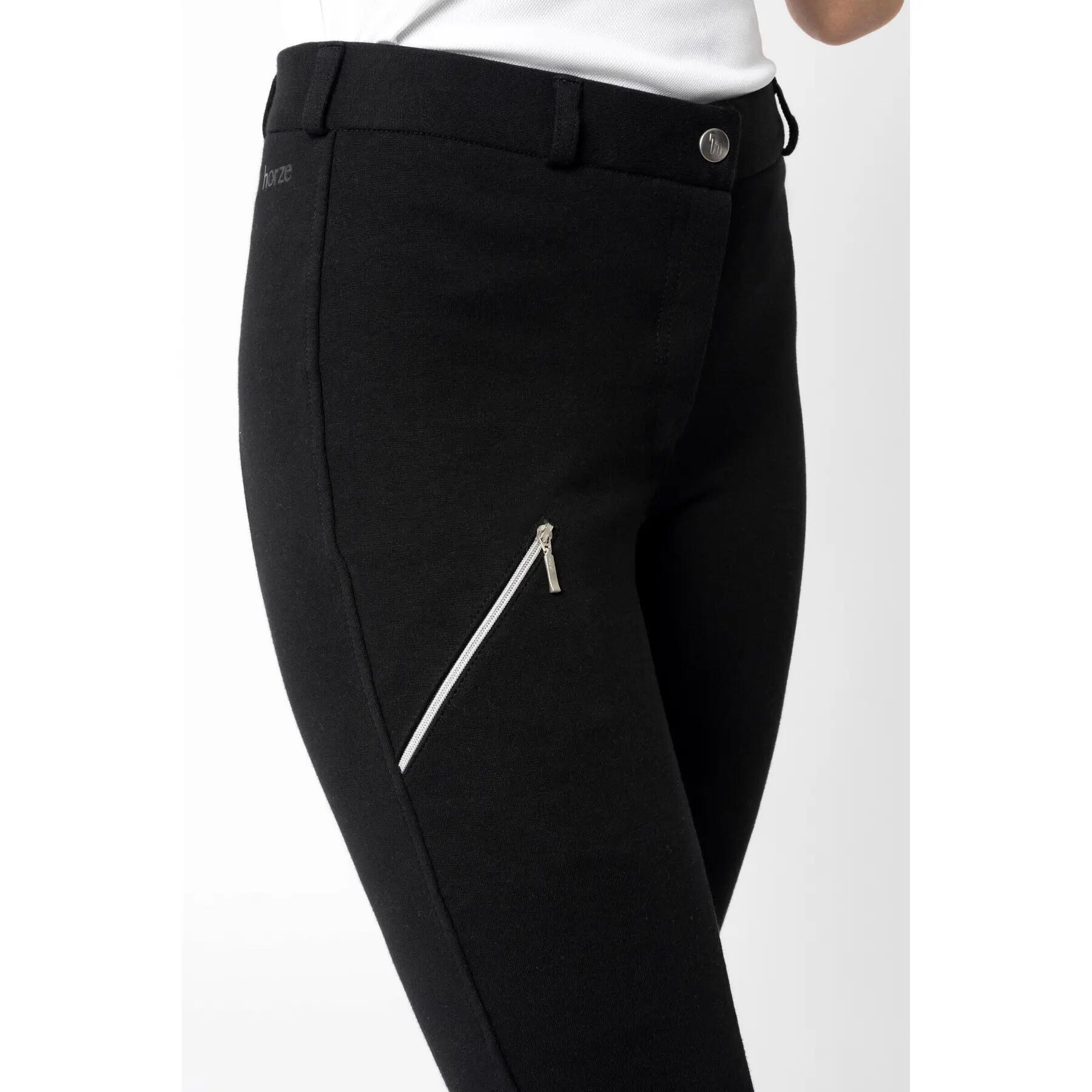 Pantaloni da equitazione full grip da donna Horze Felicia 5/7
