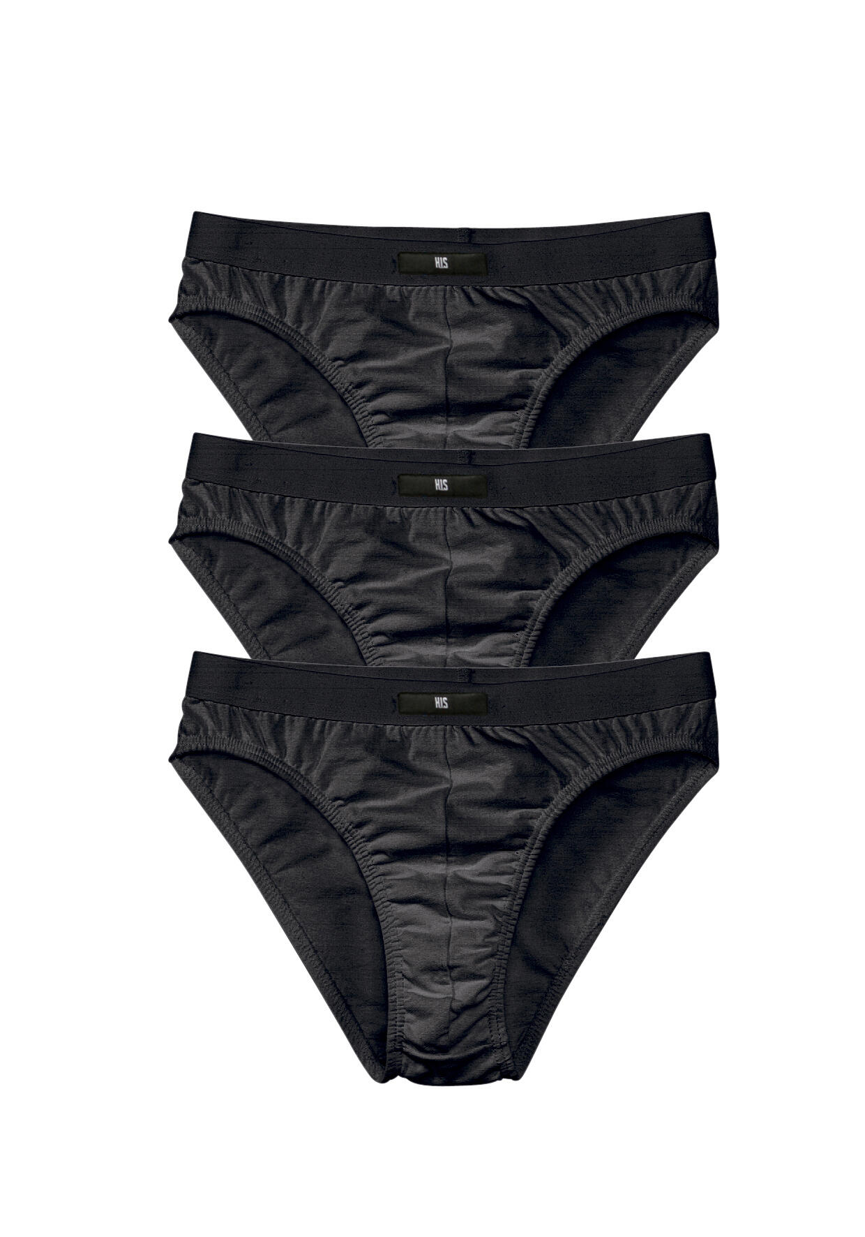 Herren H.I.S klassische Slips (3 Stück) mit H.I.S Logo vorn 2/7