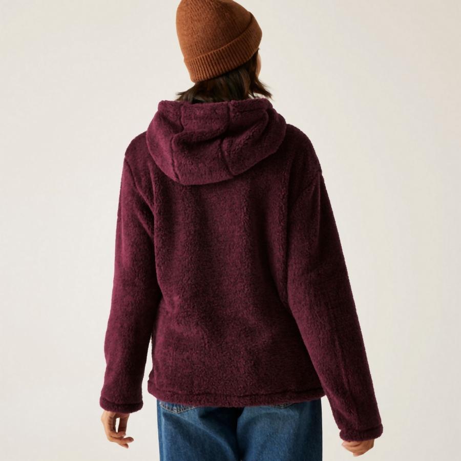 Damen Hoodie Fleecejacke mit Reißverschluss Regatta Orielle 4/5