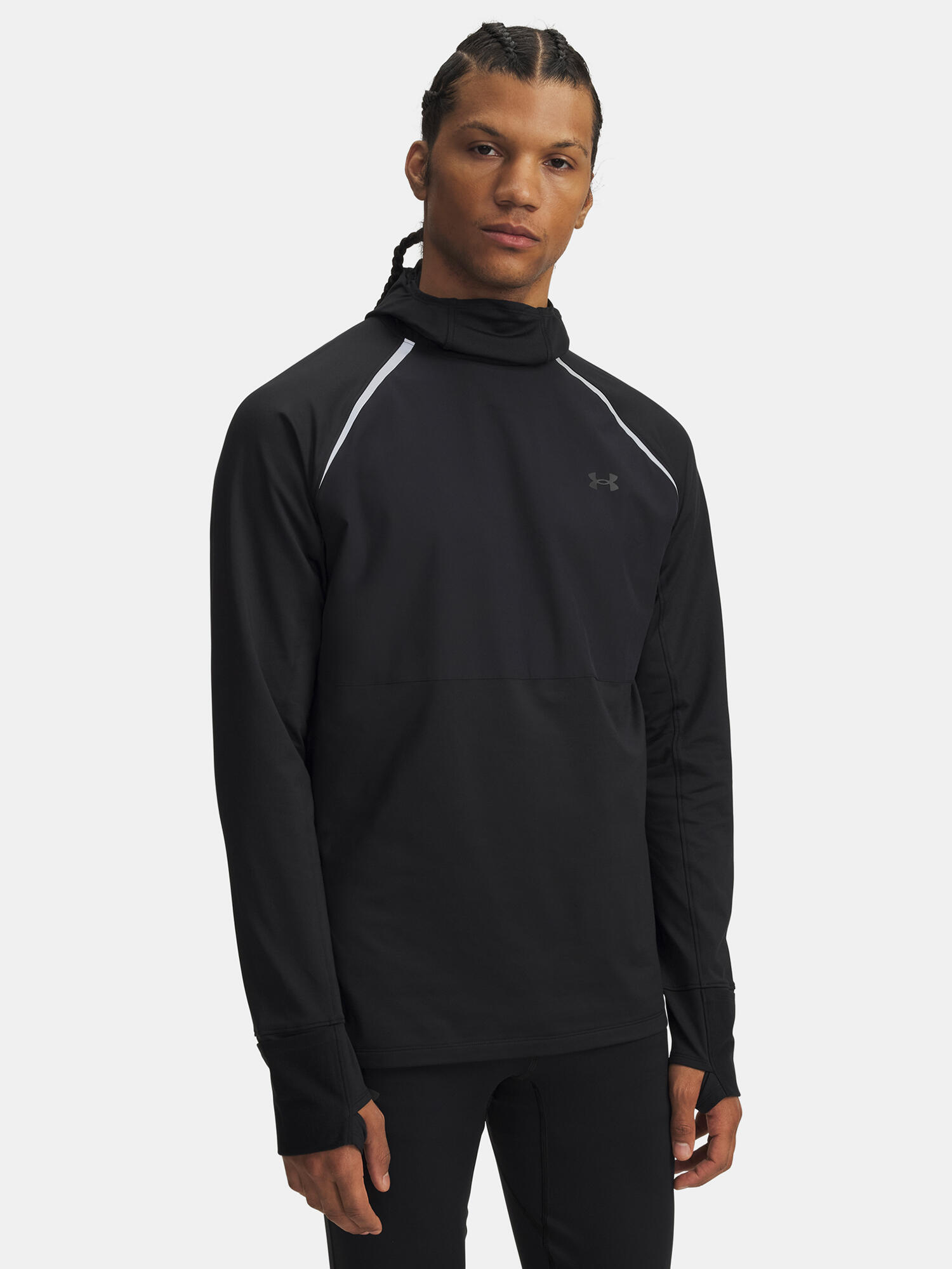 Bluza do biegania męska Under Armour Velociti Pro Balaclava Hoodie 1/4