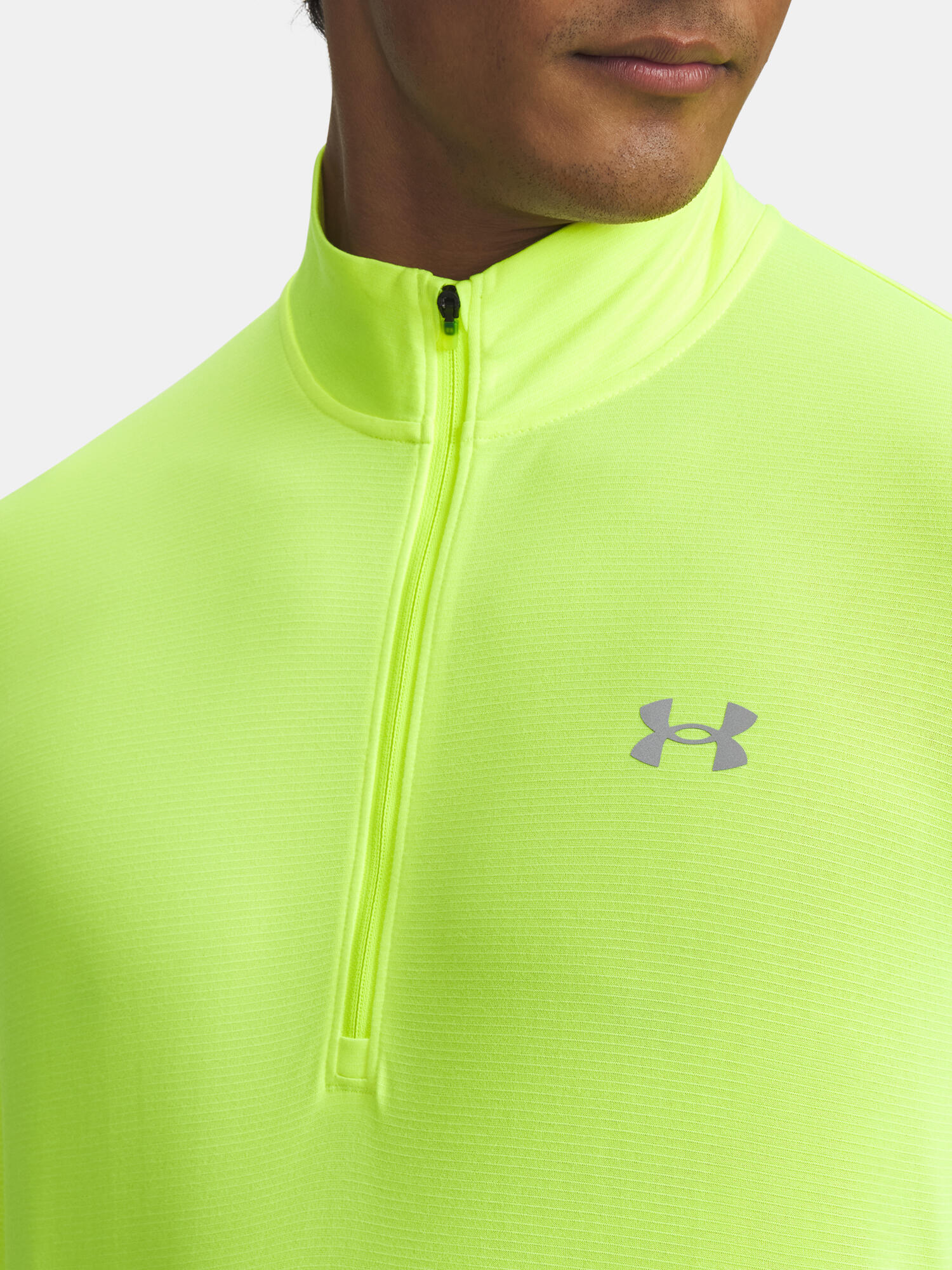Koszulka męska z długim rękawem UA LAUNCH 1/4 ZIP 6005542-731 XL 3/3