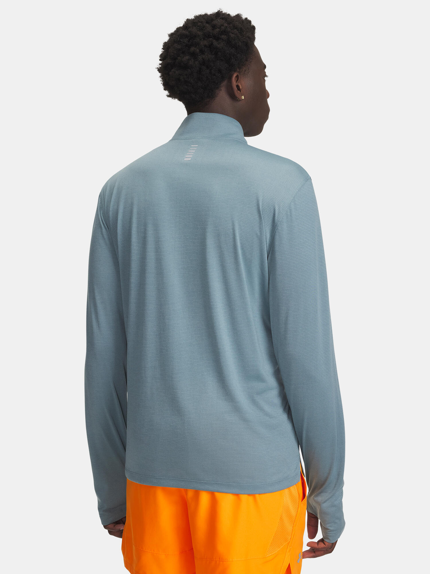 Férfi póló Under Armour UA LAUNCH 1/4 ZIP-BLU 2/4