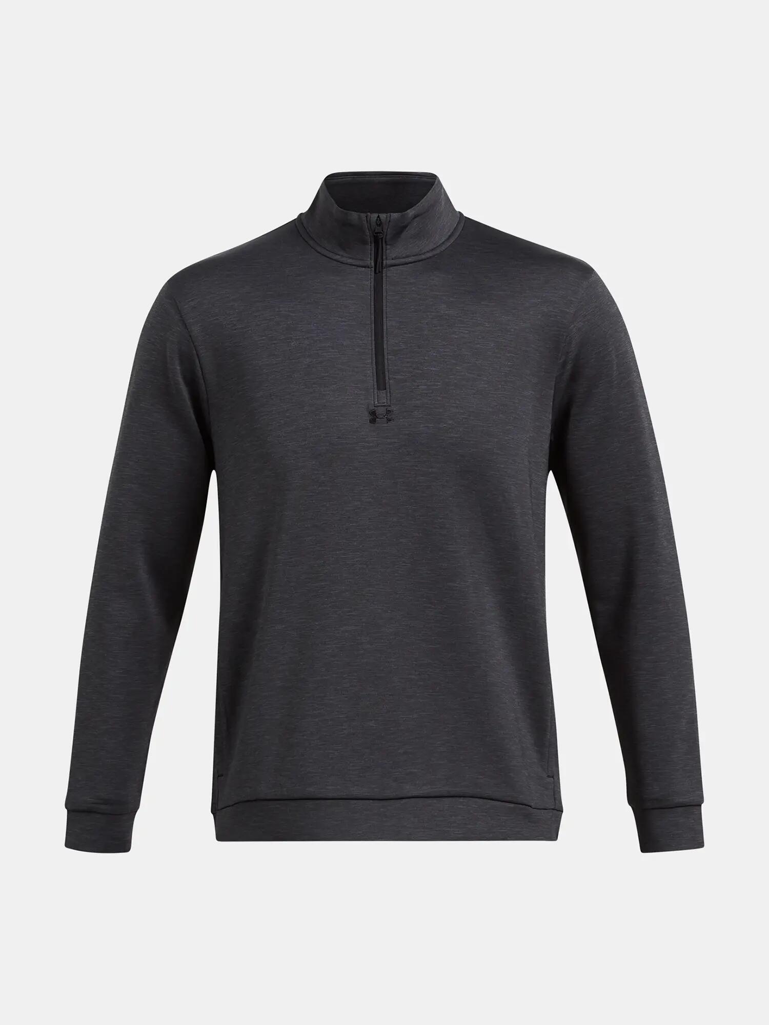 Férfi pulóver Under Armour UA Drive Midlayer Pullover-BLK 3/4