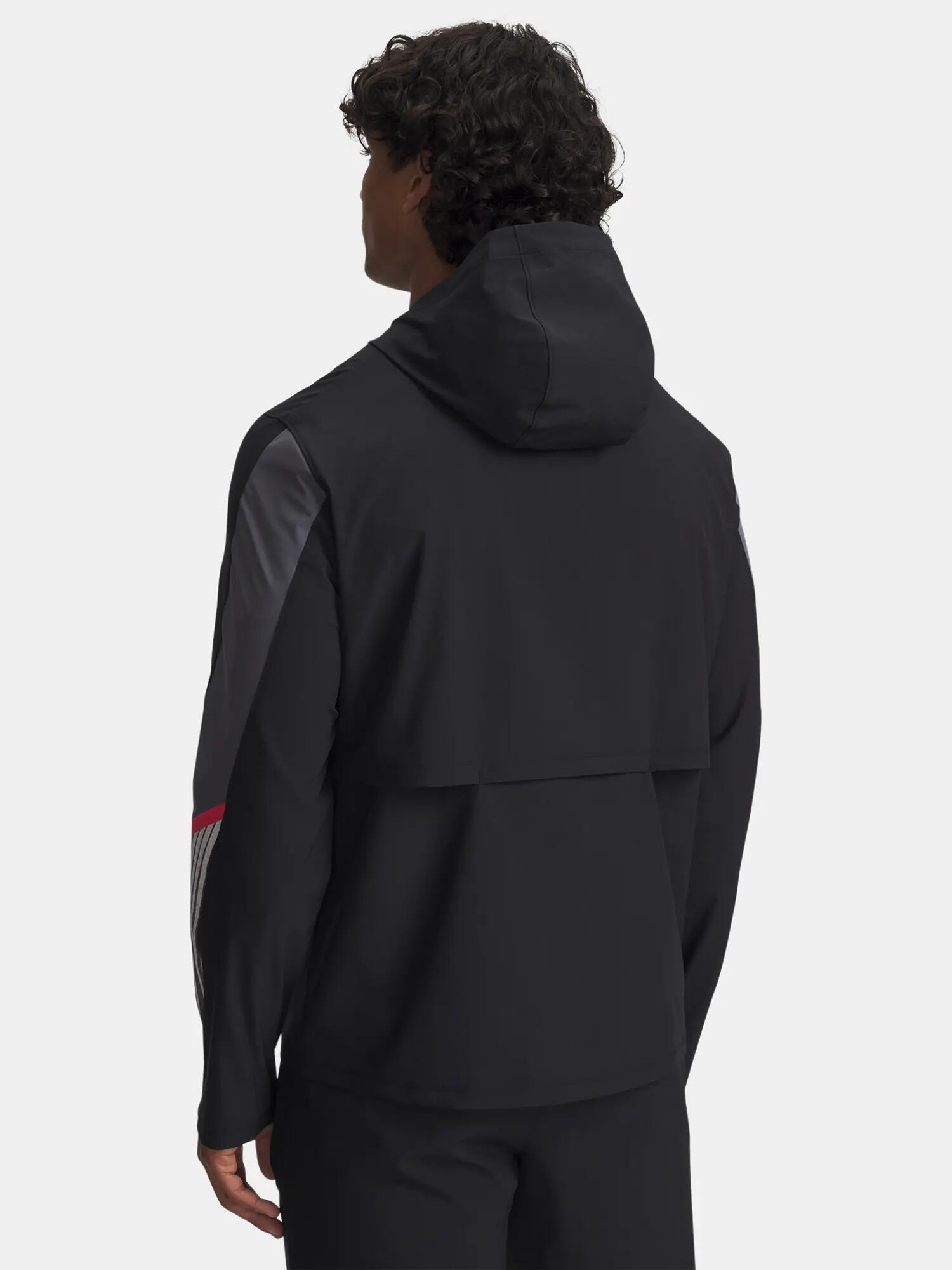 Férfi kabát Under Armour UA Velociti Storm Hooded Jkt-BLK 2/6