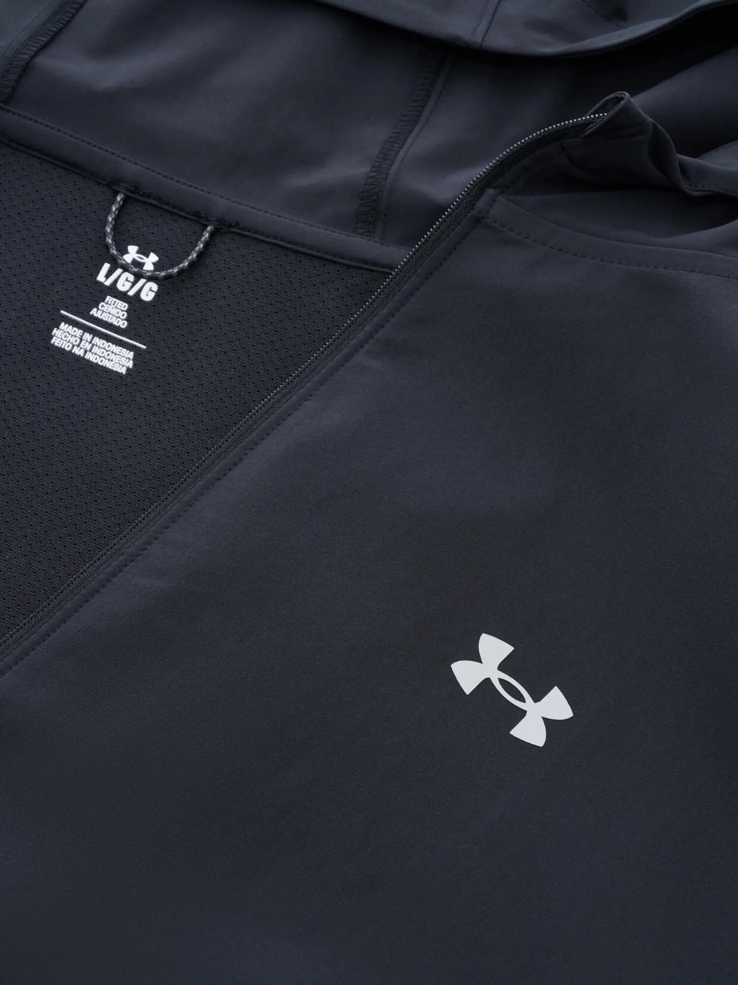 Férfi kabát Under Armour UA Velociti Storm Hooded Jkt-BLK 5/6