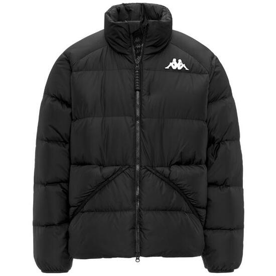 Giubbotto da uomo in poliammide nero da sci