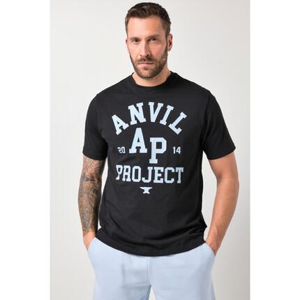 Męska T-shirt FLEXNAMIC® fitness rękaw 1/2 nadruk na piersi do rozm. 7 XL