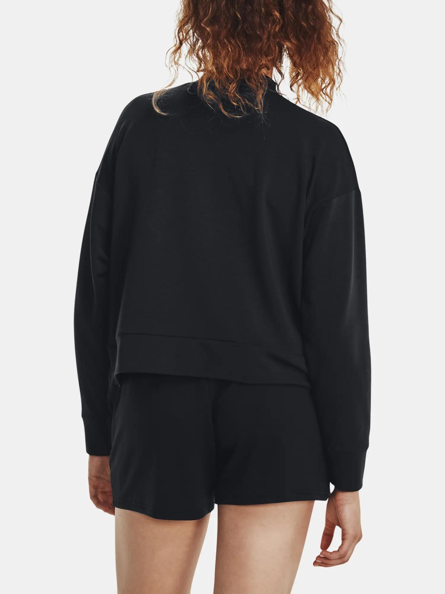 Női pulóver Under Armour UA Rival Terry Mock Crew 2/6