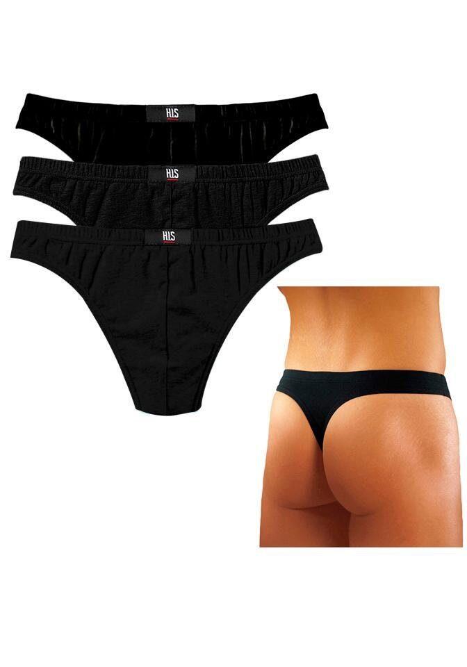 Herren H.I.S String (3 Stück) 6/7