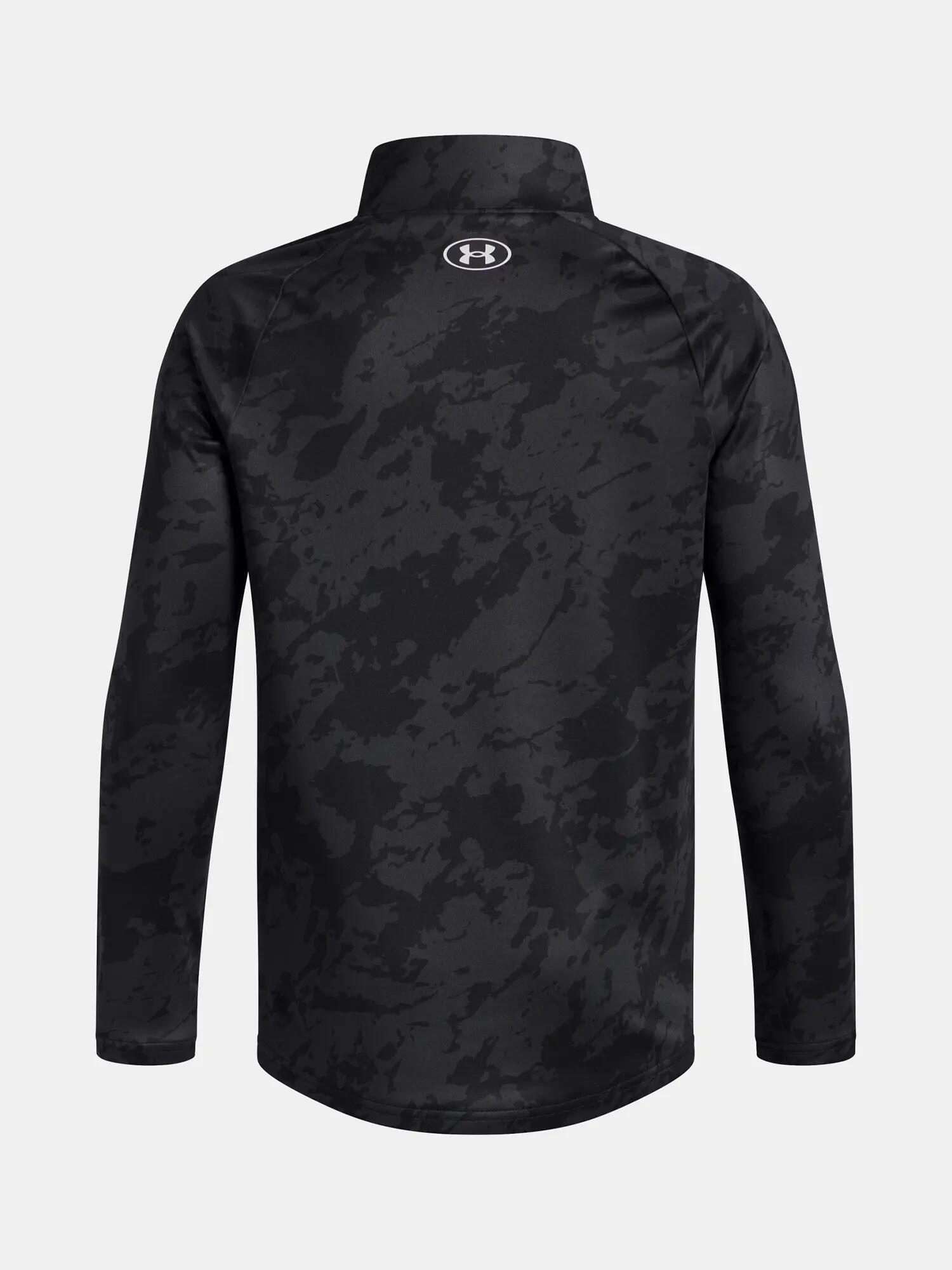 Fiú póló Under Armour UA Tech 2.0 1/2 Zip-BLK 2/2