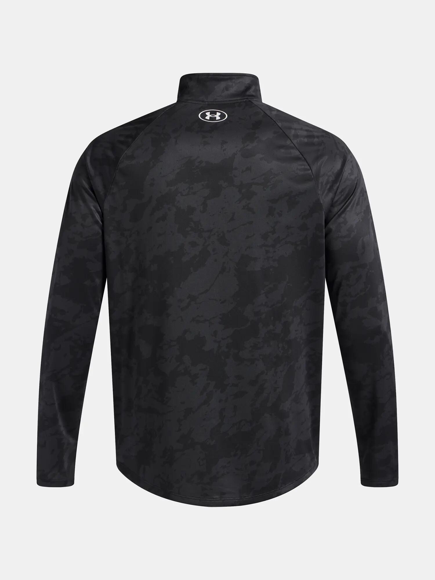 Férfi póló Under Armour UA Tech 2.0 1/2 Zip-BLK 4/4