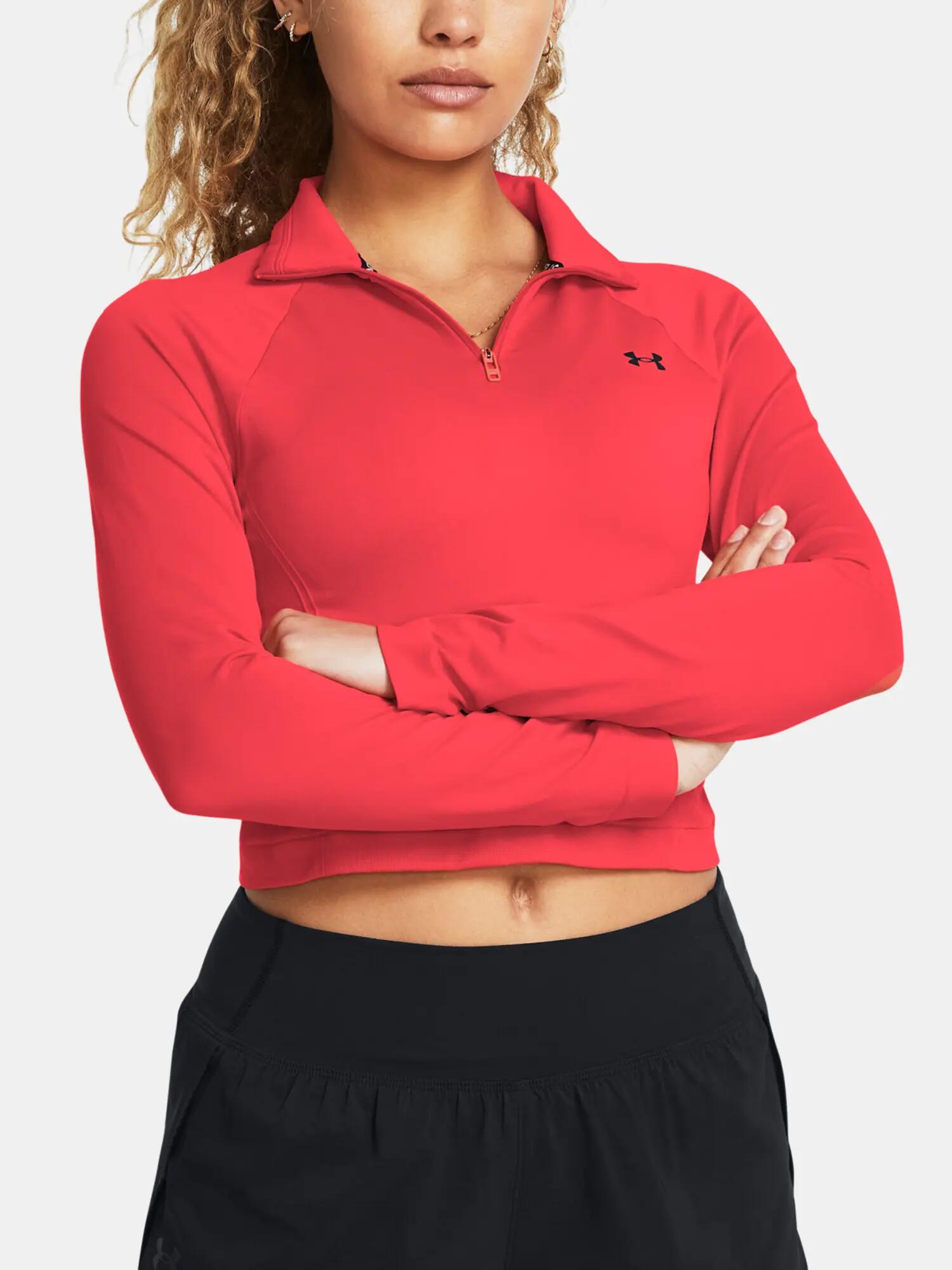 Női póló Under Armour Vanish Seamless 1/4 Zip Crop 1/5