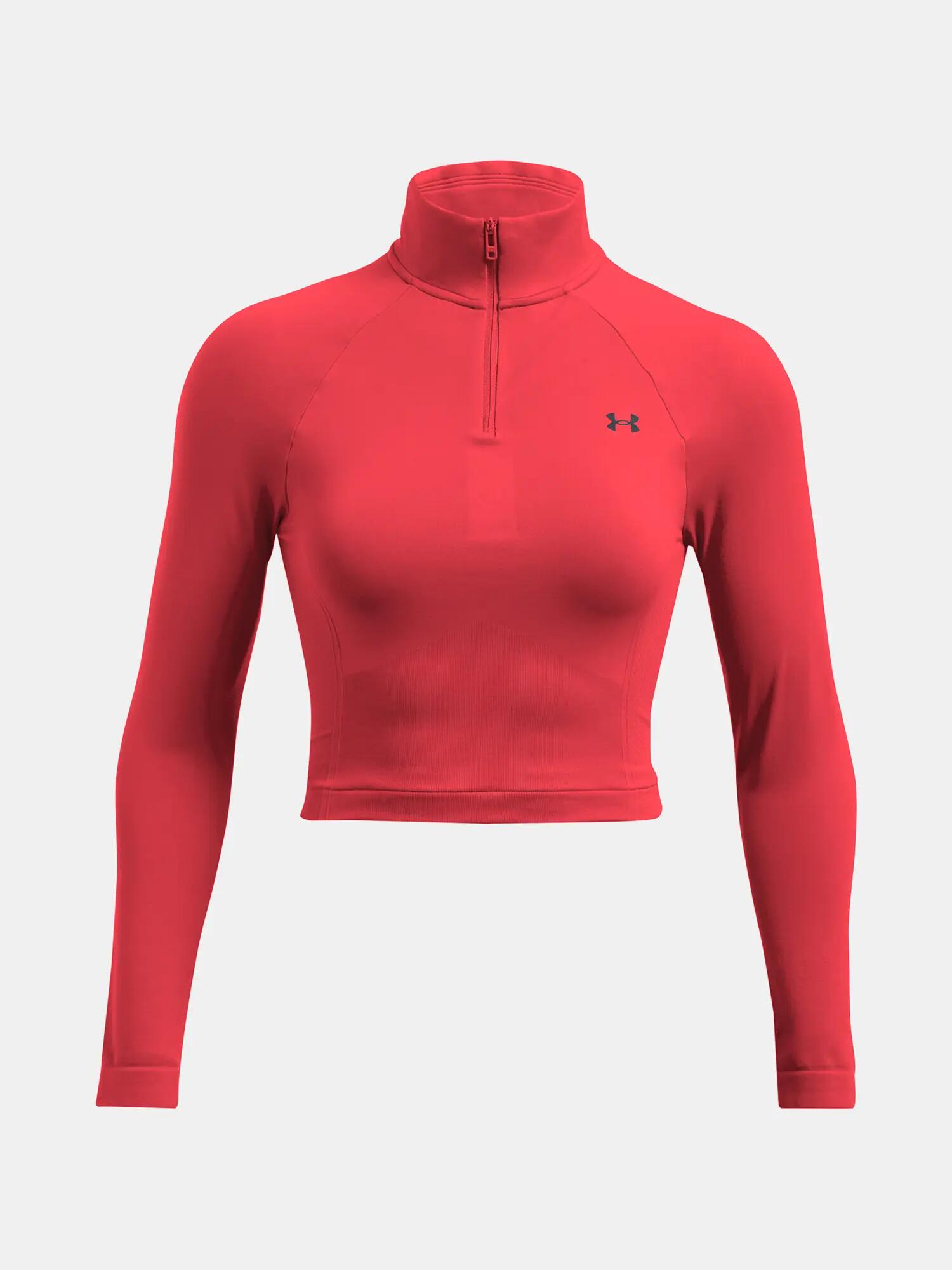 Női póló Under Armour Vanish Seamless 1/4 Zip Crop 3/5