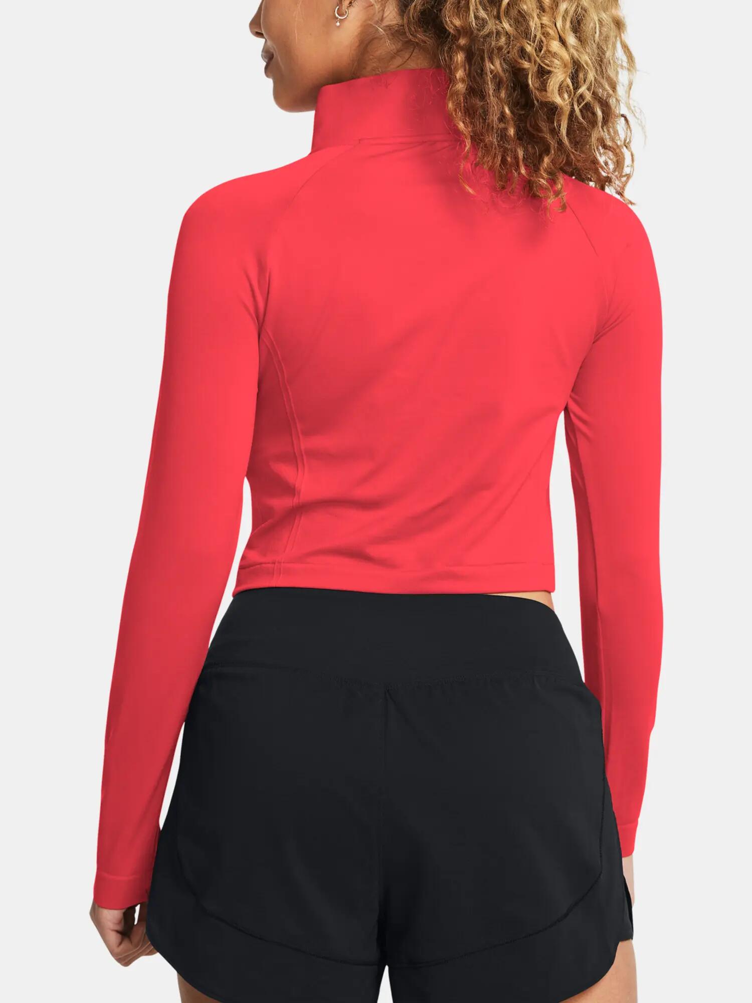 Női póló Under Armour Vanish Seamless 1/4 Zip Crop 2/5