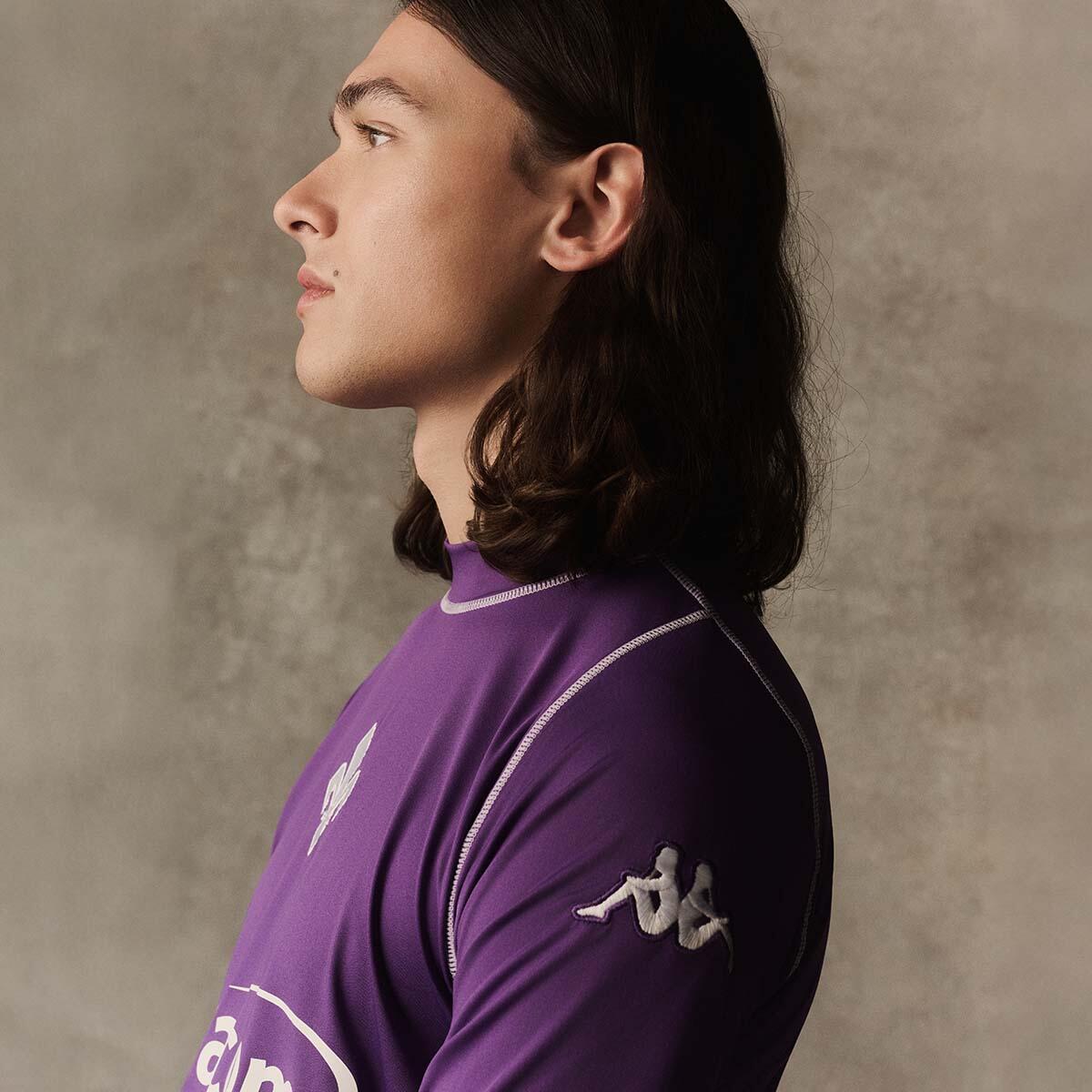 ACF Fiorentina Herren Spieltrikot aus recyceltem Polyester Lila 5/7