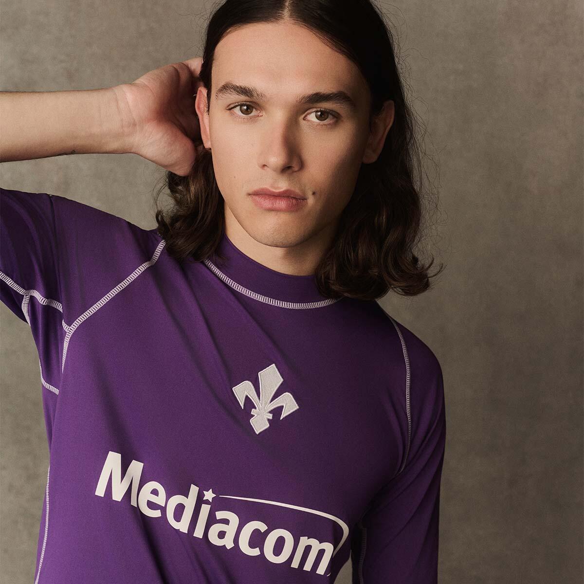 ACF Fiorentina Herren Spieltrikot aus recyceltem Polyester Lila 4/7