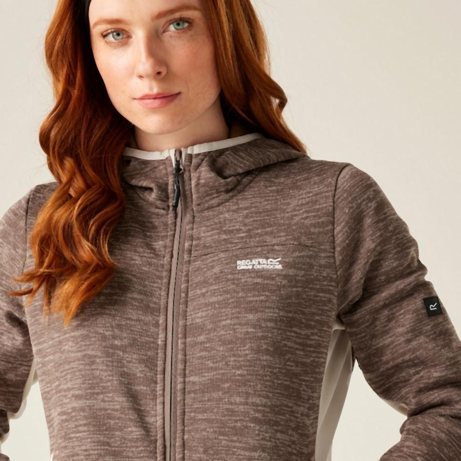 Women's full-zip hooded fleece Regatta Kemilia 3/5