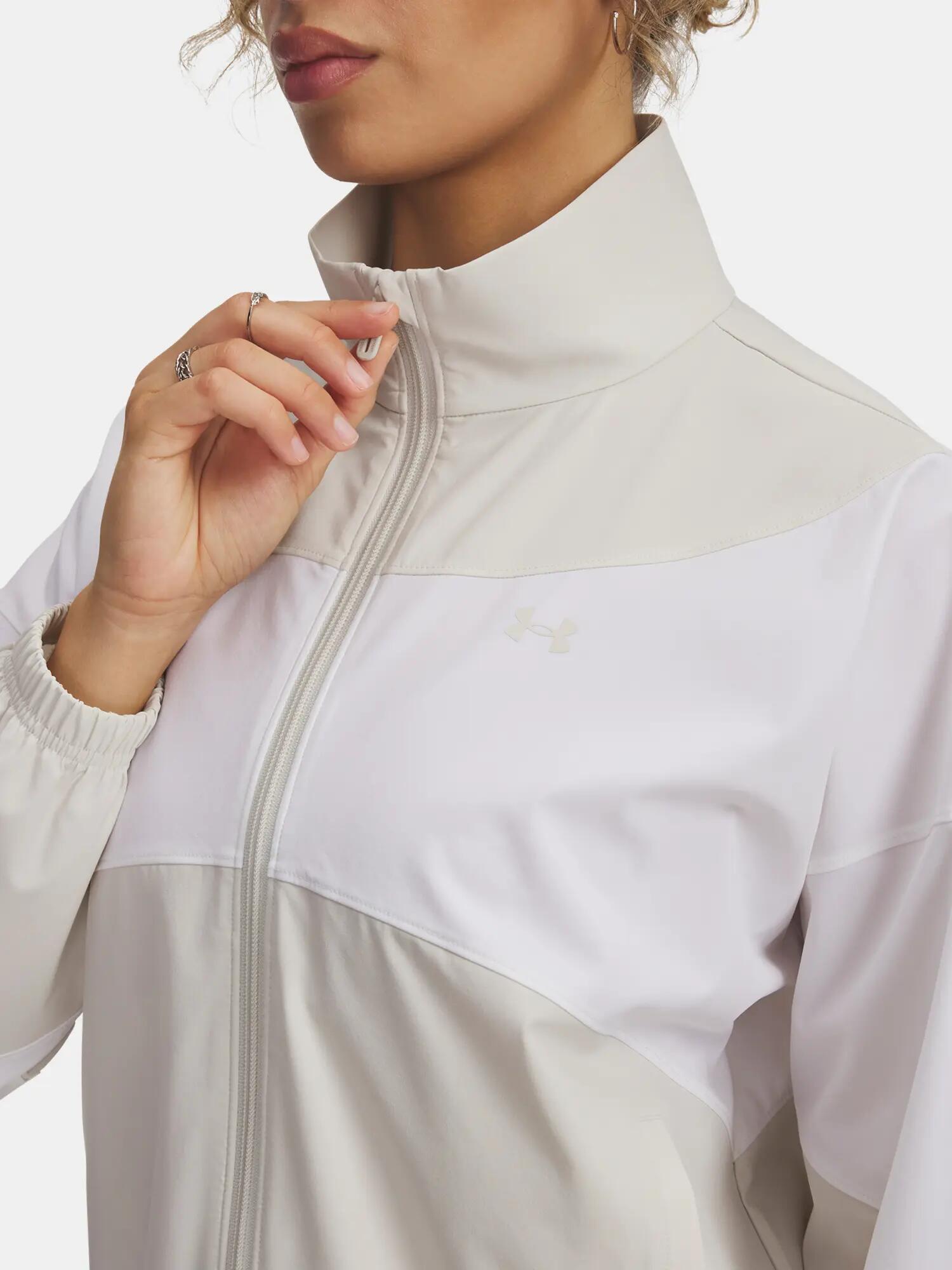 Női kabát Under Armour UA Rival Woven Jacket-WHT 3/3