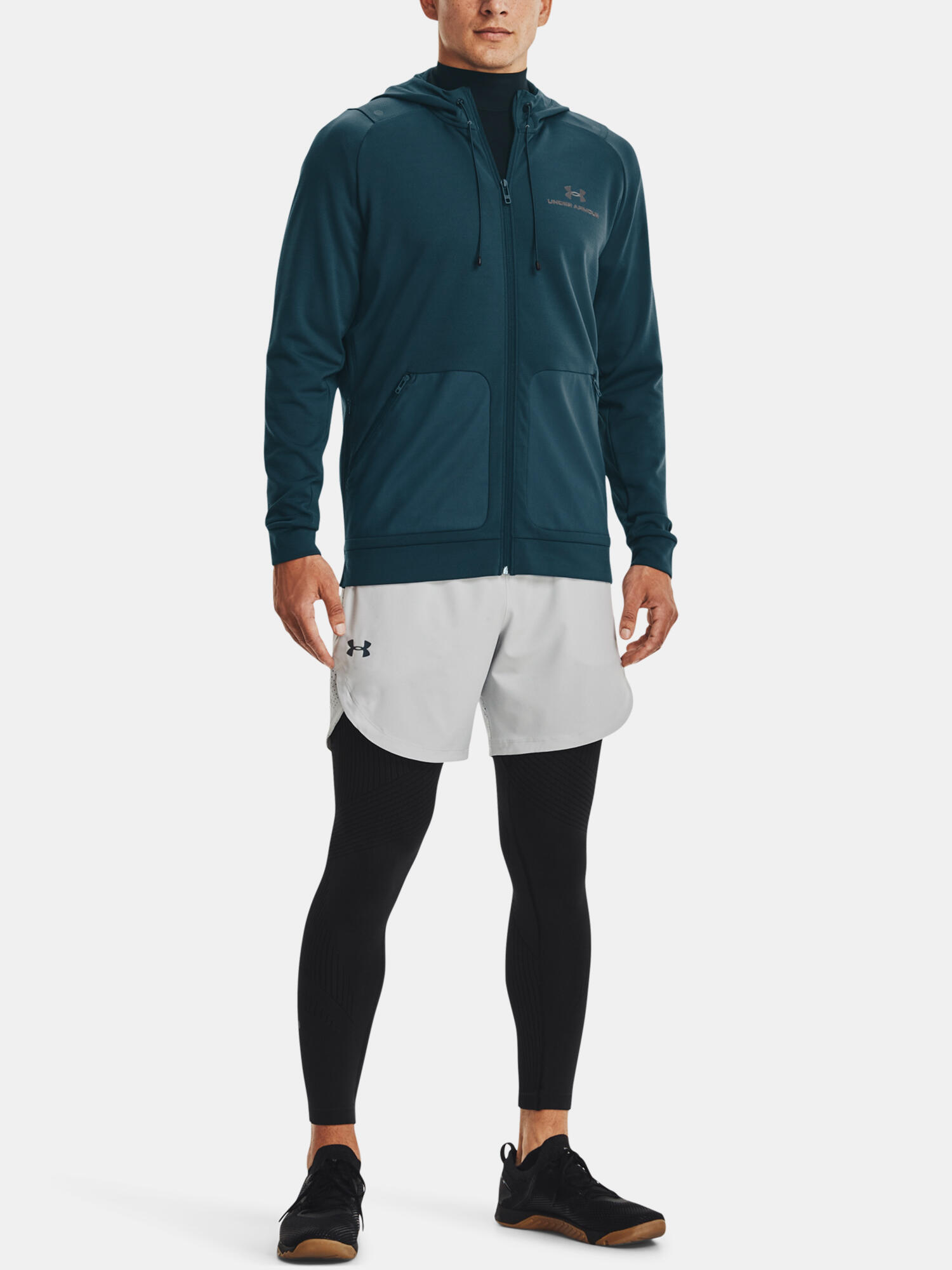 Férfi pulóver Under Armour Rush All Purpose FZ HD 7/7