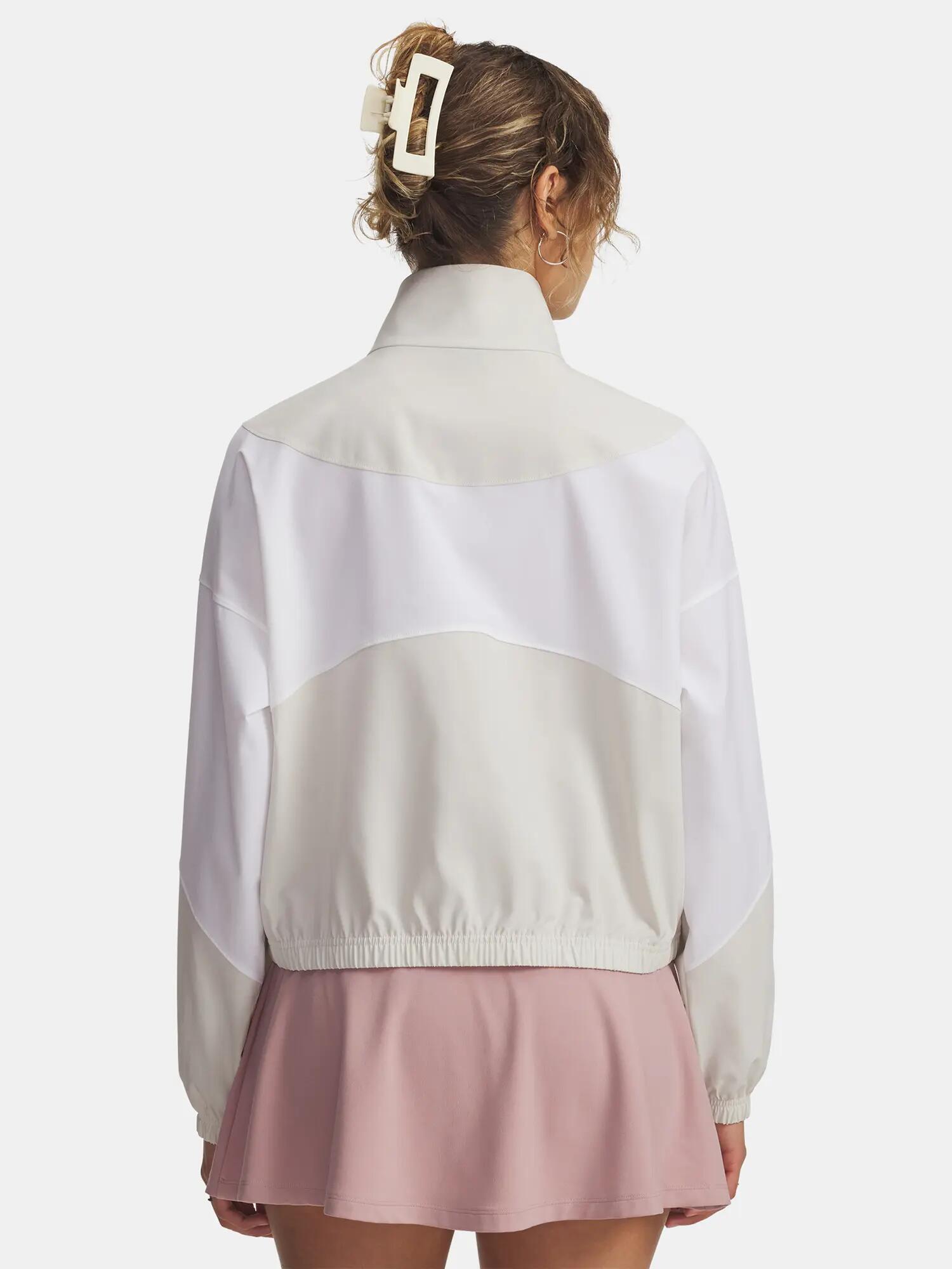 Női kabát Under Armour UA Rival Woven Jacket-WHT 2/3