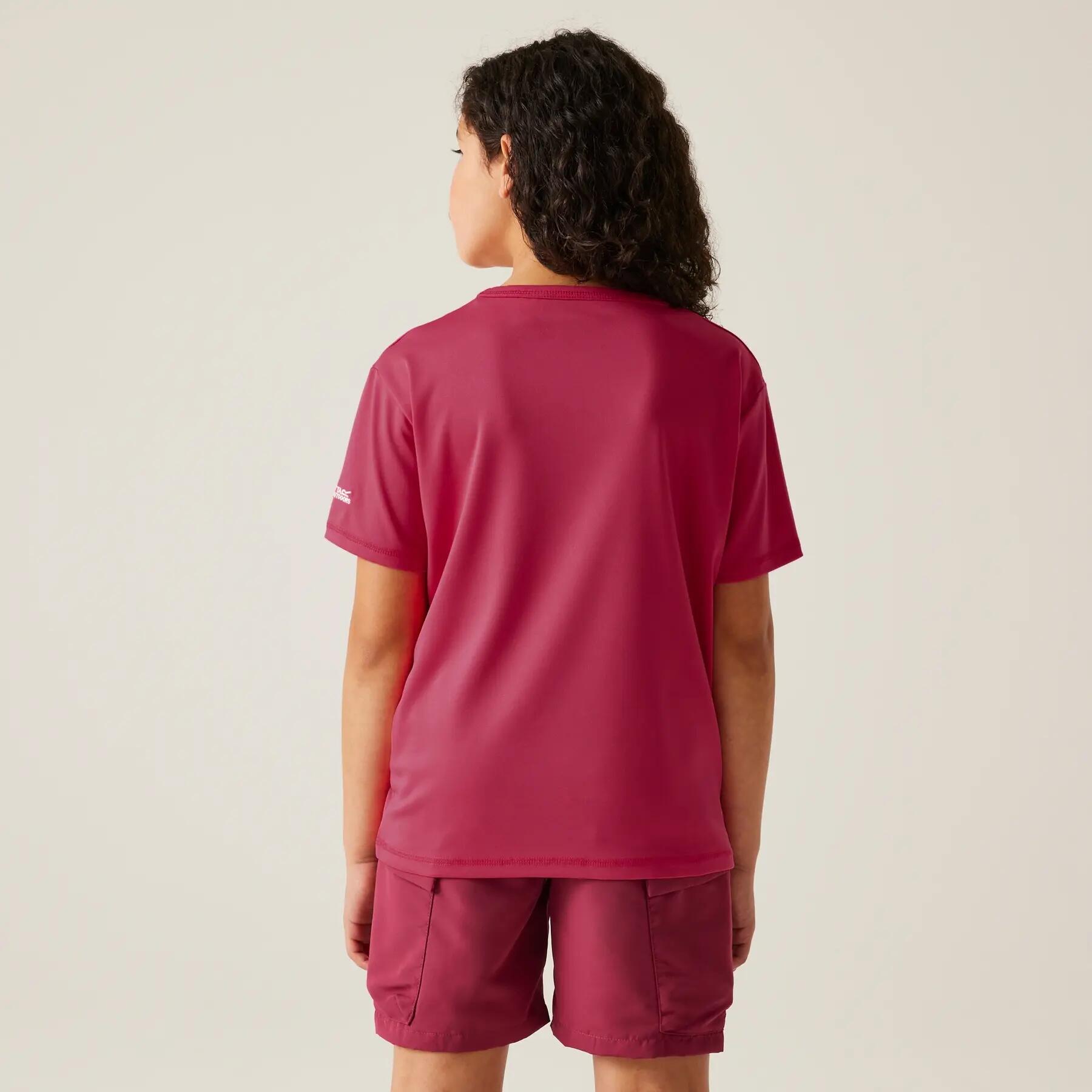 T-shirt de criança Regatta Alvarado IX 5/7