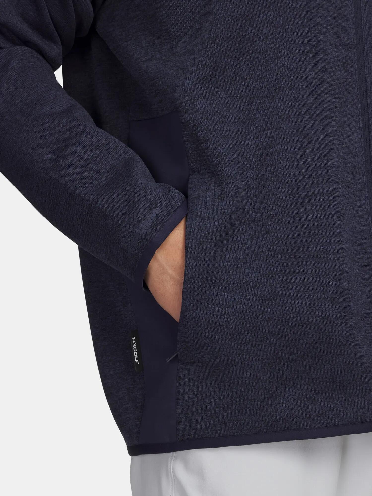 Férfi pulóver Under Armour UA Drive Sweaterfleece FZ-BLU 3/3