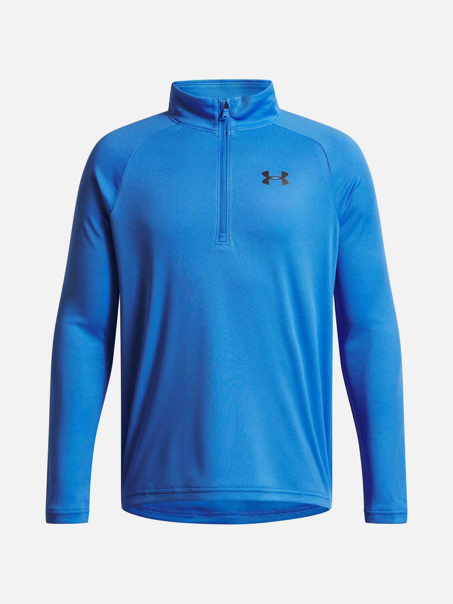 Fiú póló Under Armour UA Tech 2.0 1/2 Zip-BLU 3/5