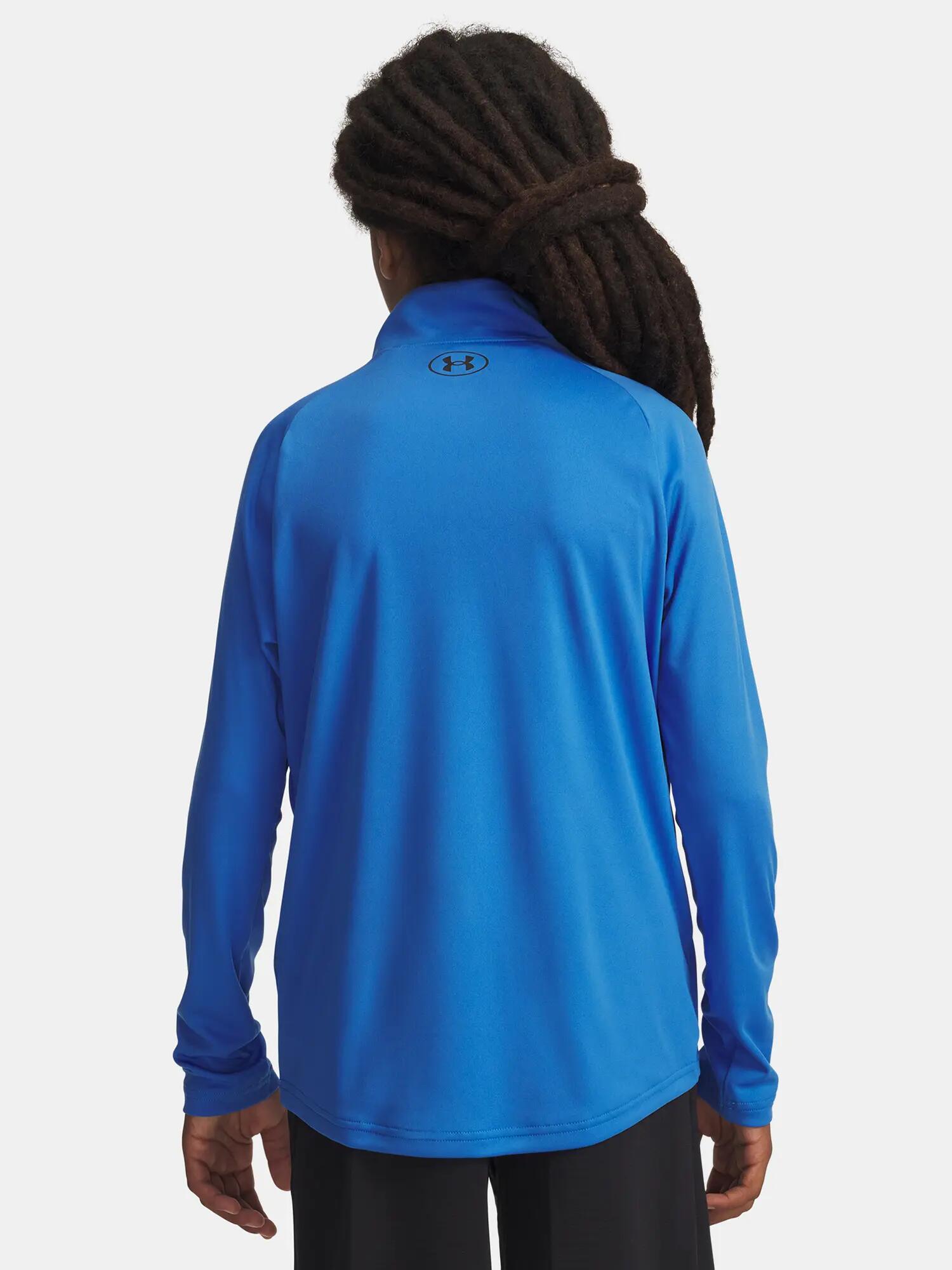 Fiú póló Under Armour UA Tech 2.0 1/2 Zip-BLU 2/5