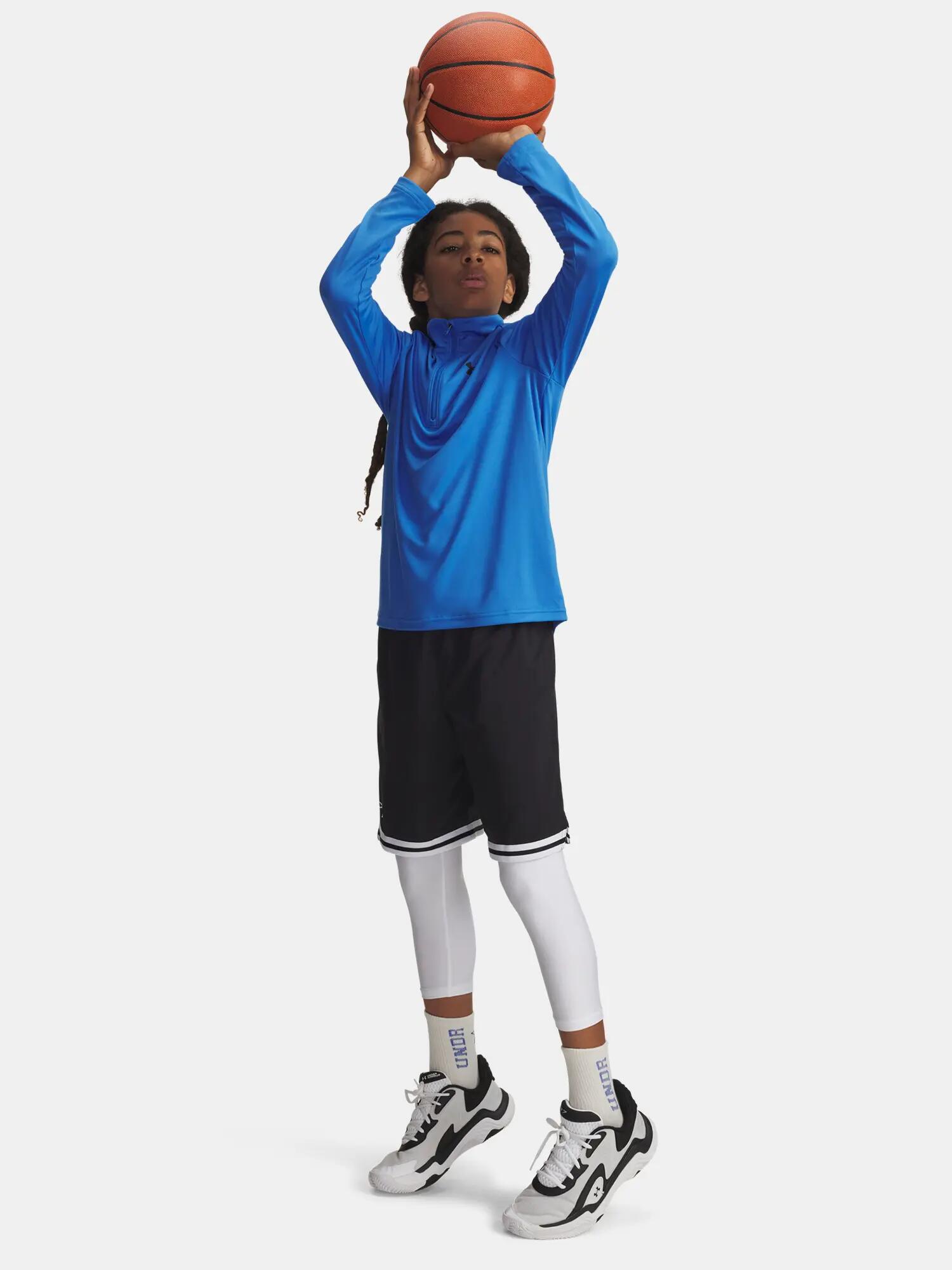 Fiú póló Under Armour UA Tech 2.0 1/2 Zip-BLU 5/5
