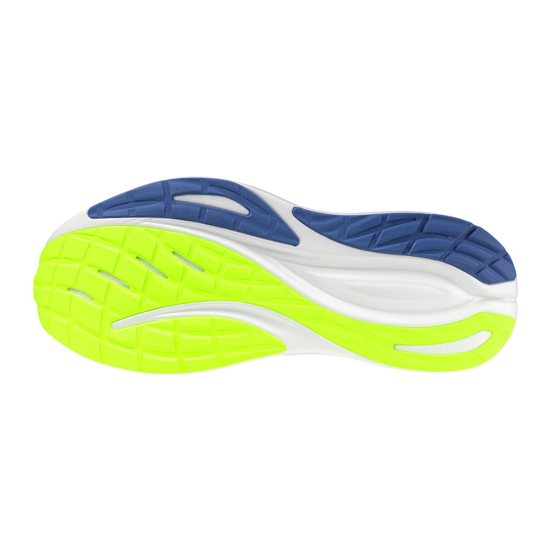 Scarpe da running Mizuno Neo Zen 2 bianco, blu e giallo brillante 7/7