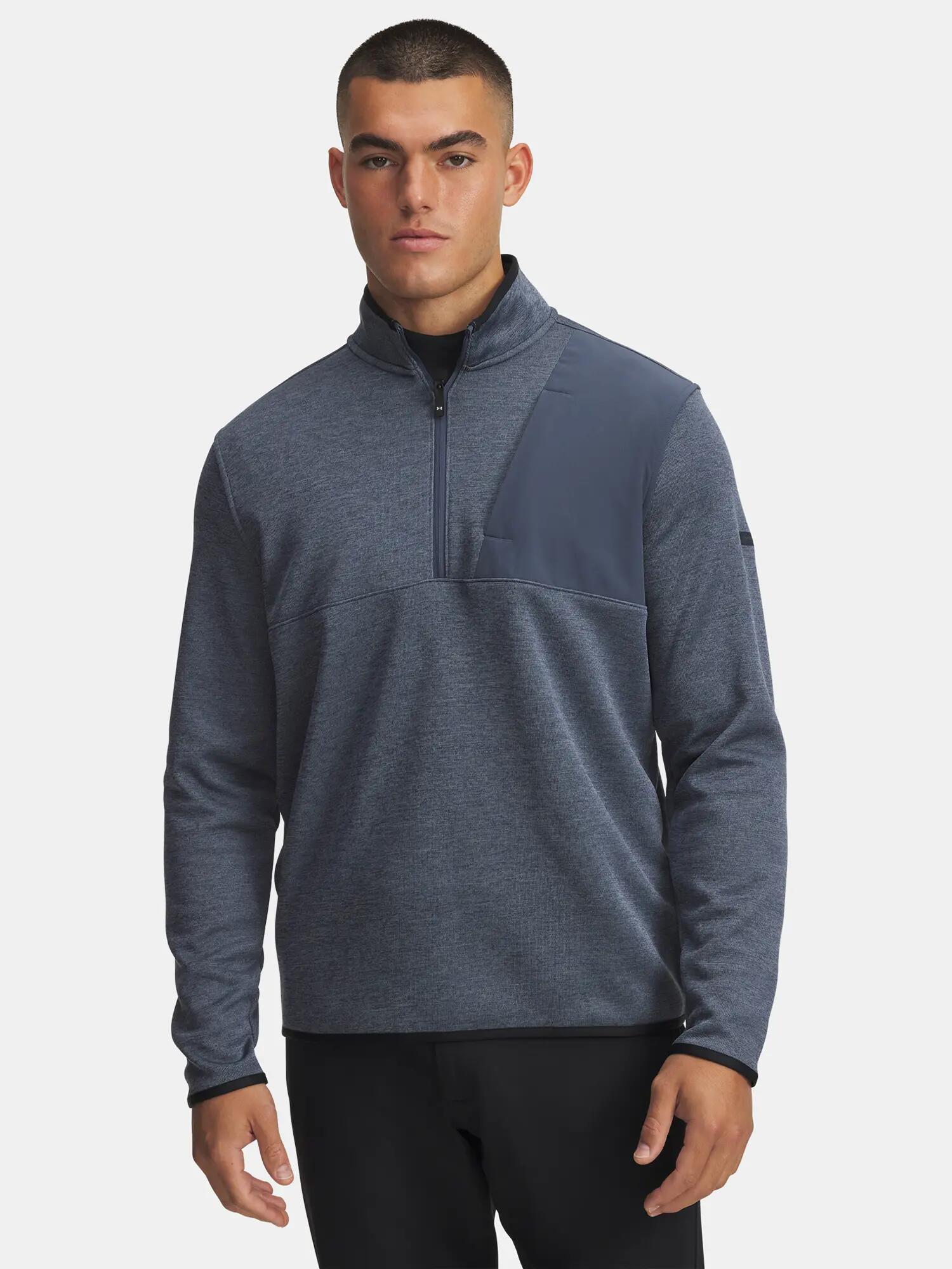 Férfi pulóver Under Armour UA Drive SweaterFleece HZ-GRY 1/3