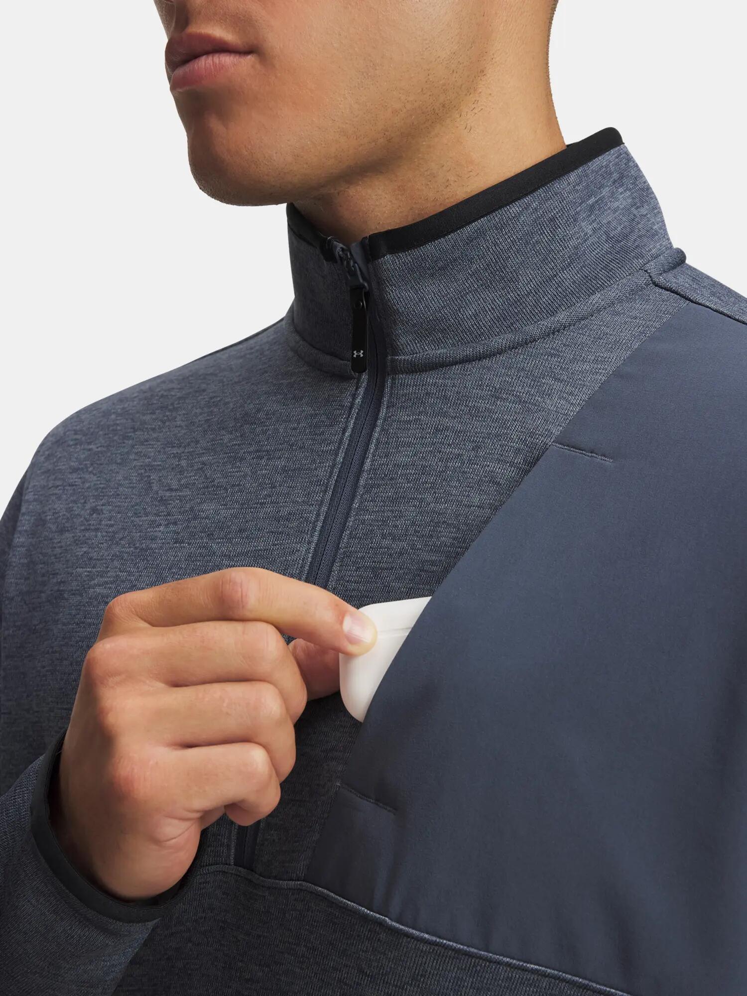 Férfi pulóver Under Armour UA Drive SweaterFleece HZ-GRY 3/3