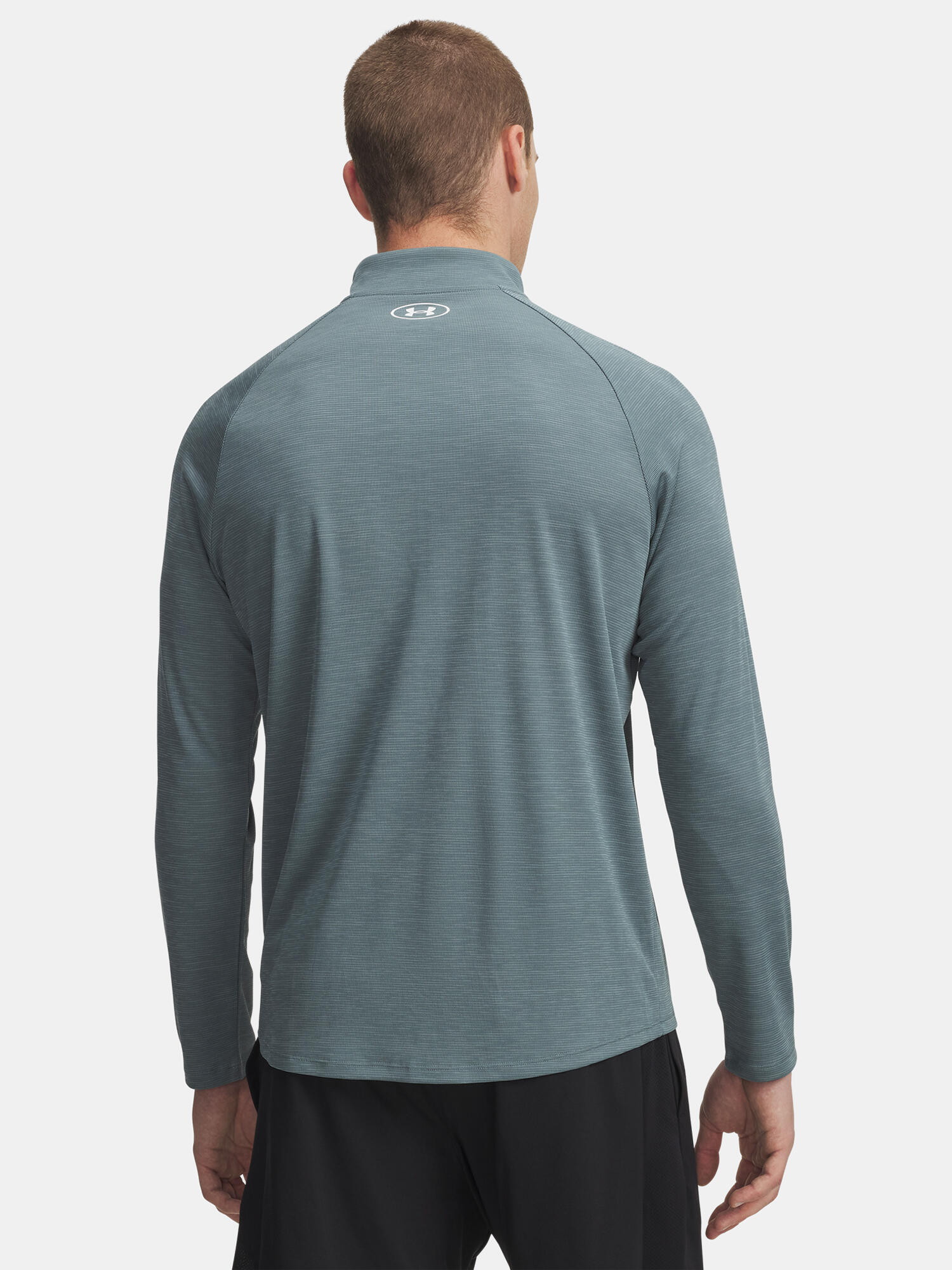 Koszulka Treningowa Męska Under Armour Szybkoschnąca Lekka Ua Tech Zip 2/6