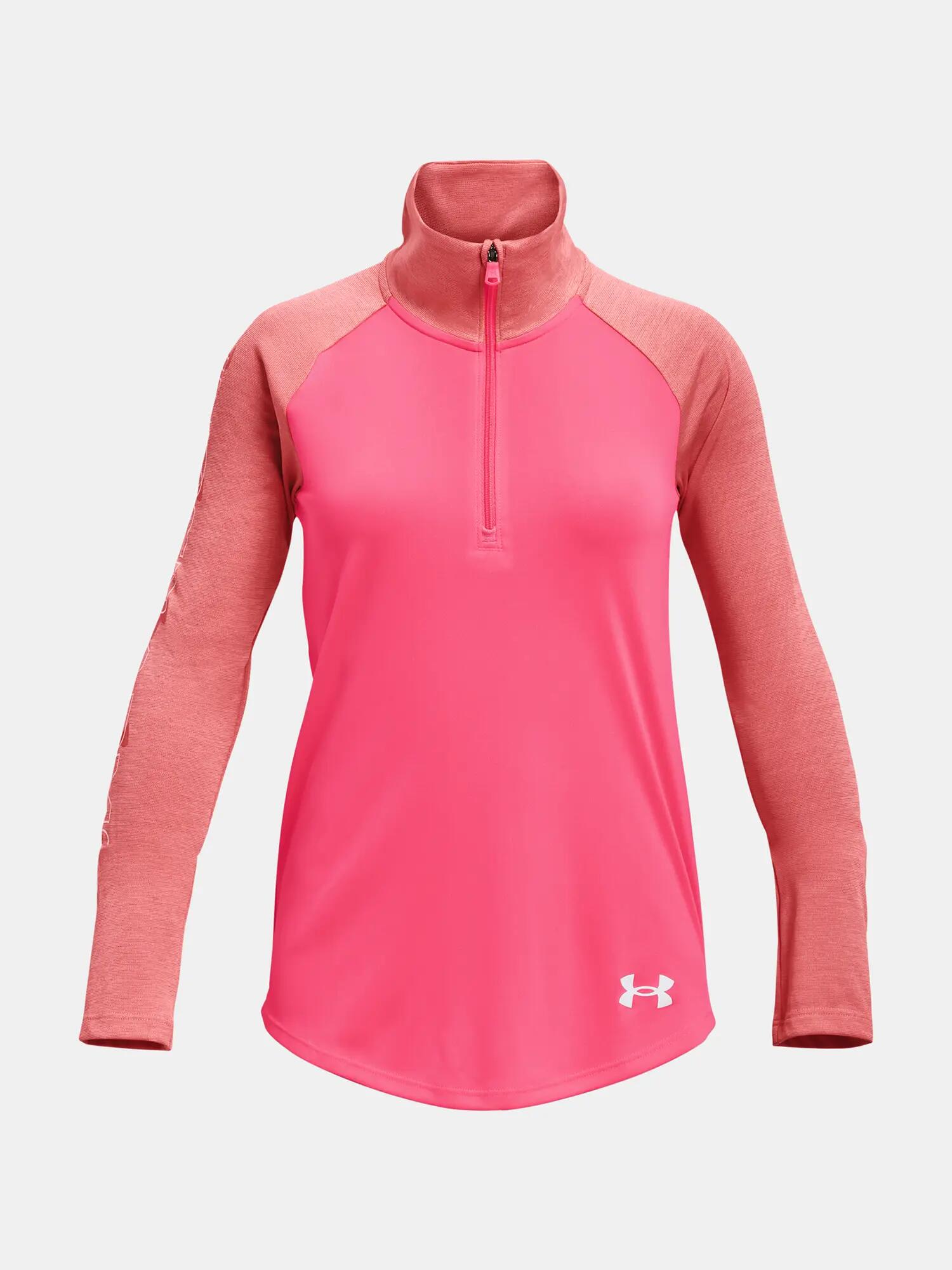 Lány Under Armour UA Tech Graphic 1/2 Zip póló 1/2