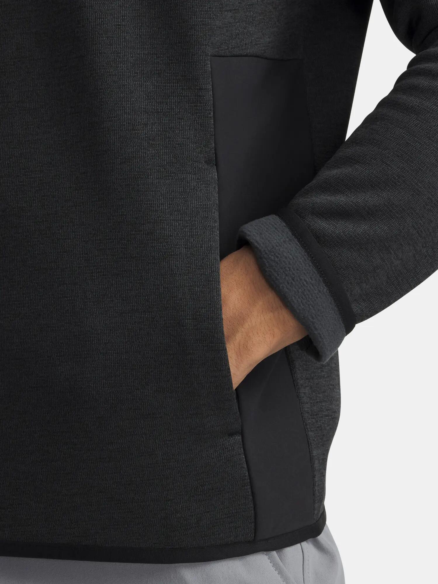 Férfi kabát Under Armour UA Drive Sweaterfleece FZ-BLK 3/3