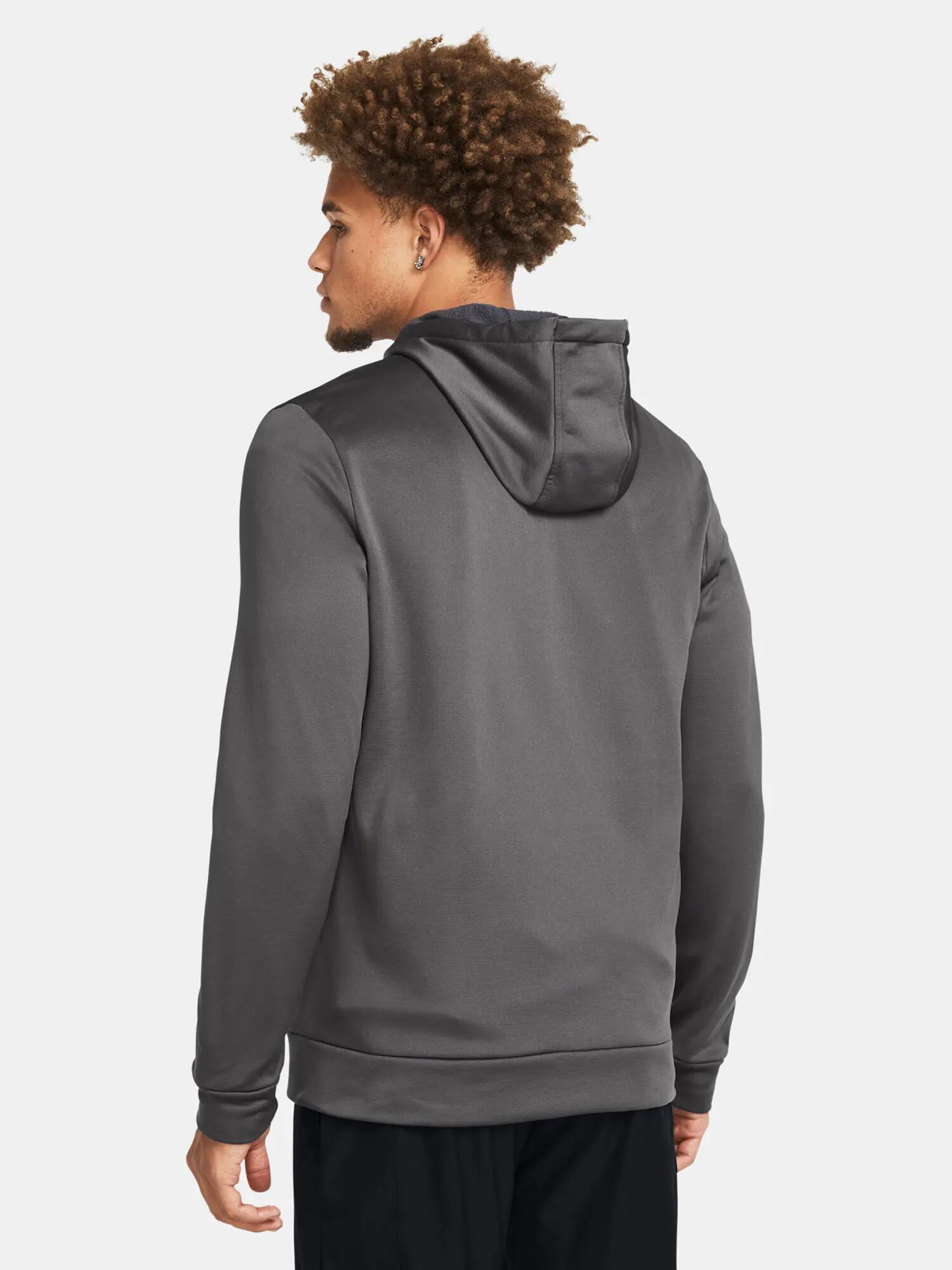 Férfi pulóver Under Armour UA Armour Fleece FZ Hoodie-GRY 2/5