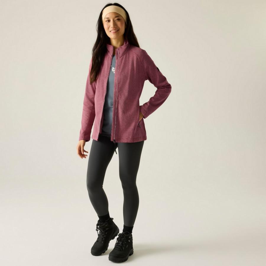 Polaire full zip femme Regatta Liliena 4/4