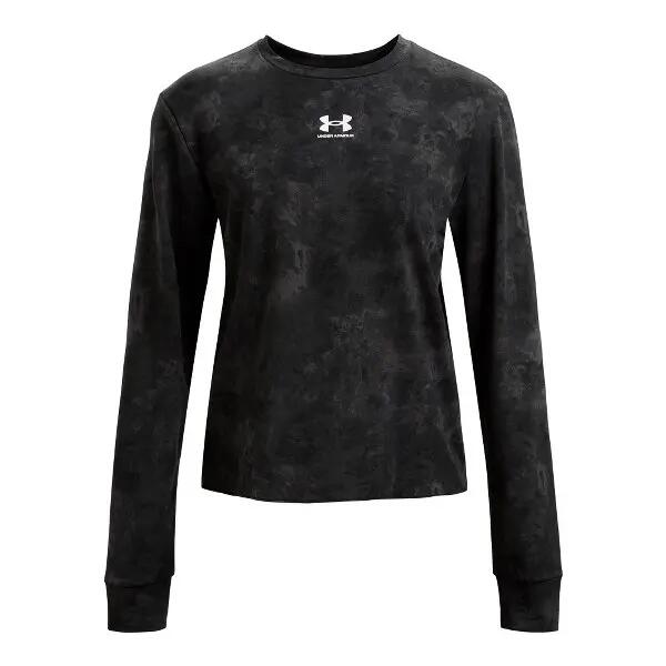 Női pulóver Under Armour Rival Terry Print Crew 3/7