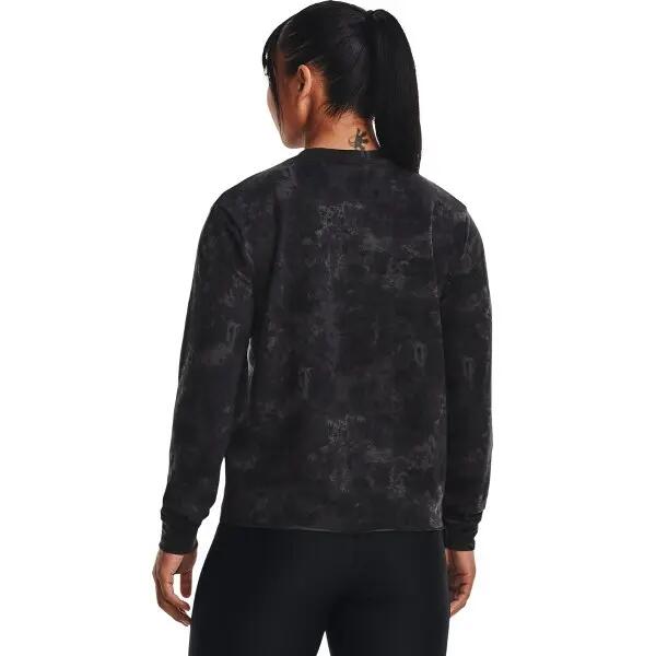 Női pulóver Under Armour Rival Terry Print Crew 2/7