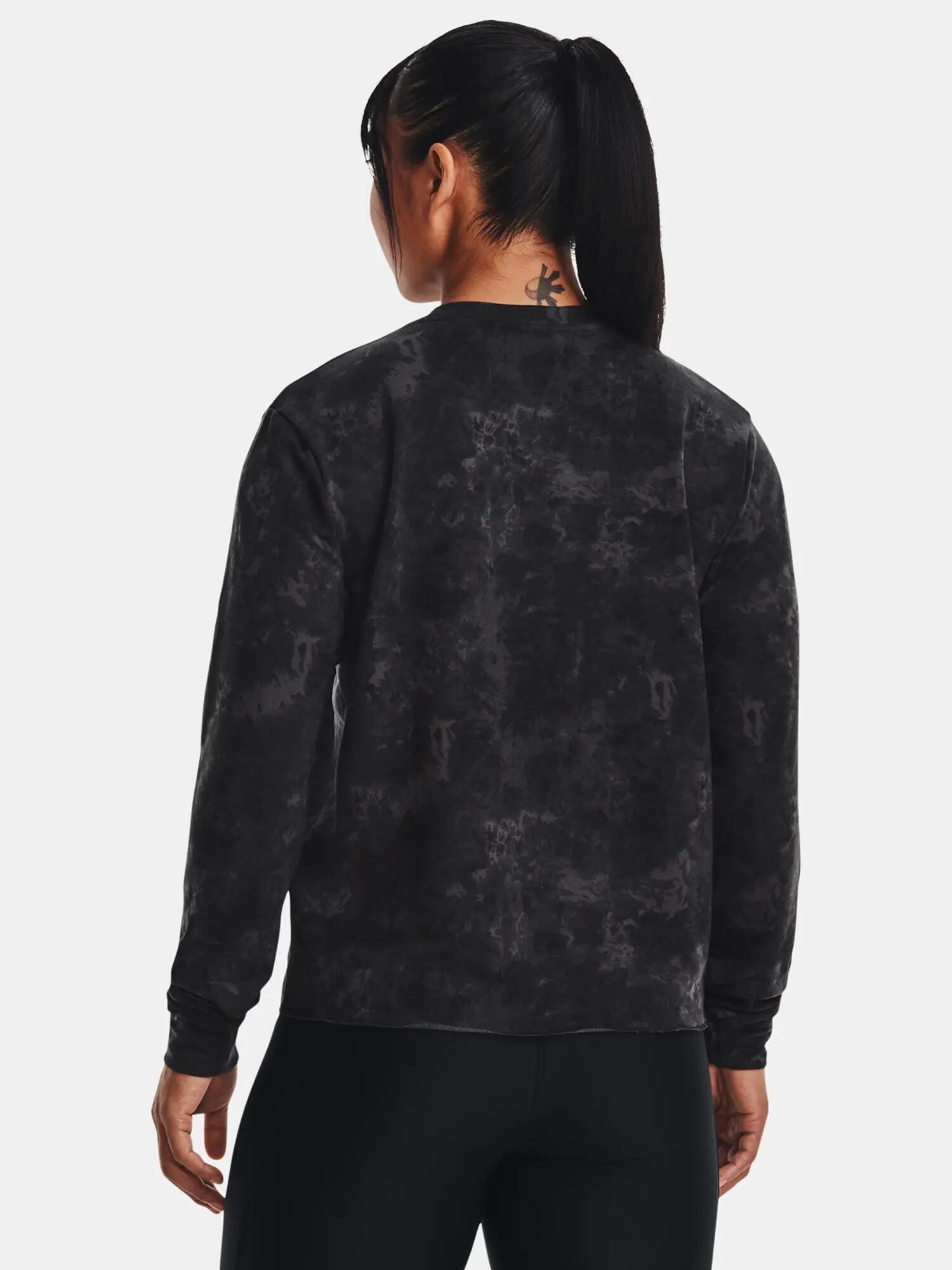 Női pulóver Under Armour Rival Terry Print Crew 7/7