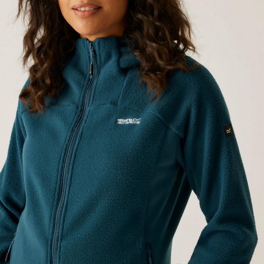 Pile con cappuccio da donna Regatta Elinn 2/5