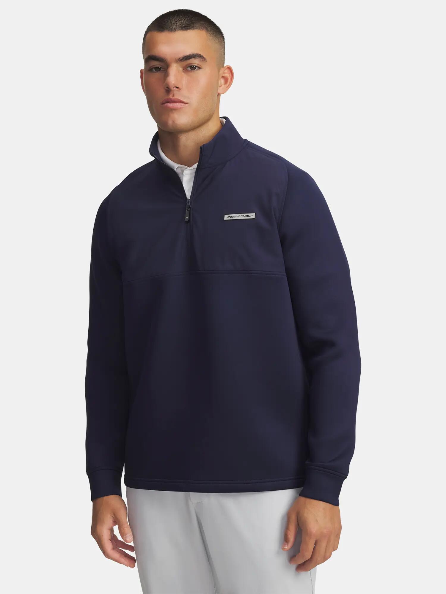 Férfi pulóver Under Armour UA Drive Pro Hybrid HZ-BLU 1/3