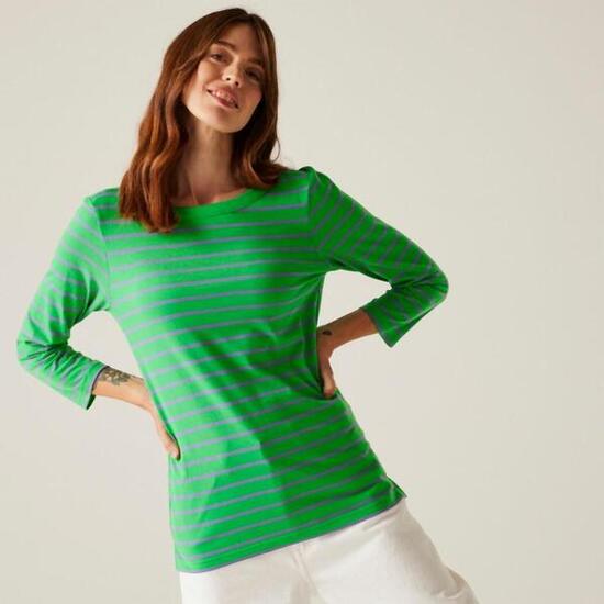 Dames-T-shirt met lange mouwen Regatta Baylette II