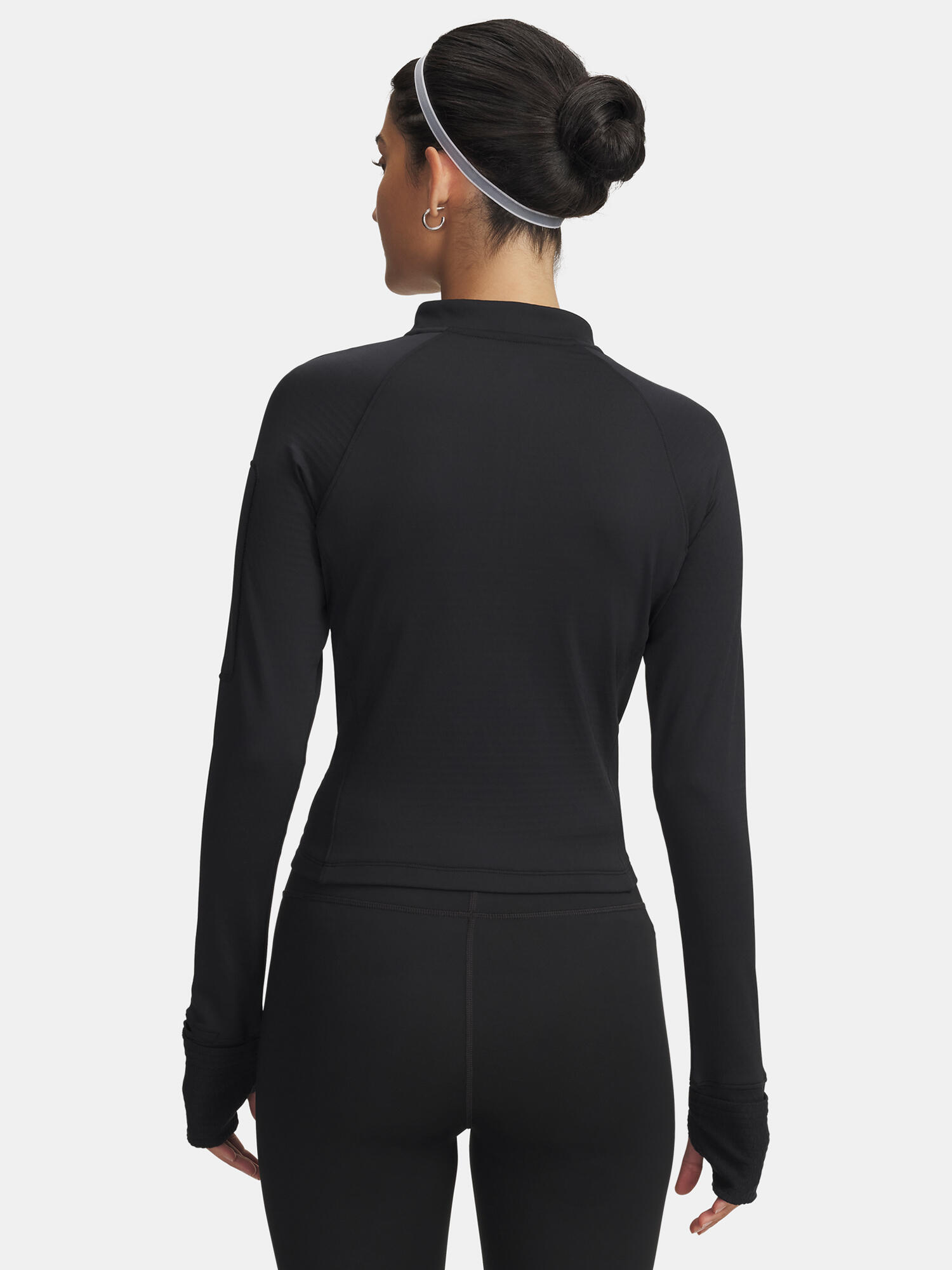 Camiseta Mujer Under Armour UA Velociti Pro CW Half Zip-BLK 2/3
