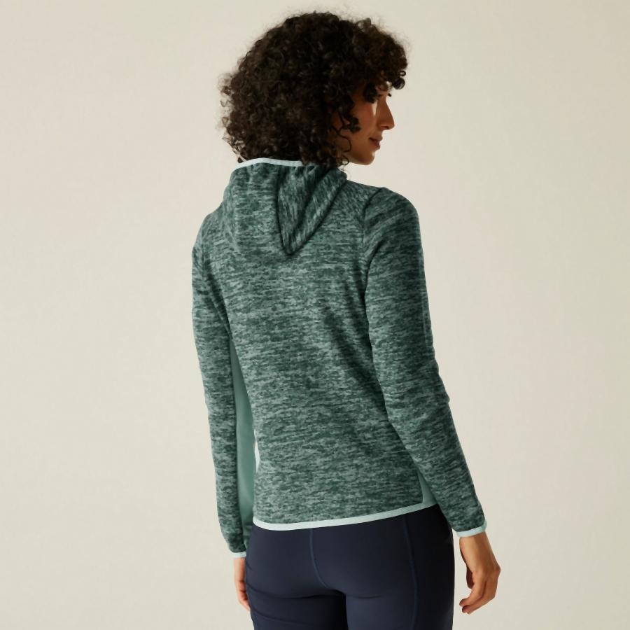 Women's full-zip hooded fleece Regatta Kemilia 3/4