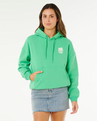 Rip curl surf puff heritage hood p/p - green