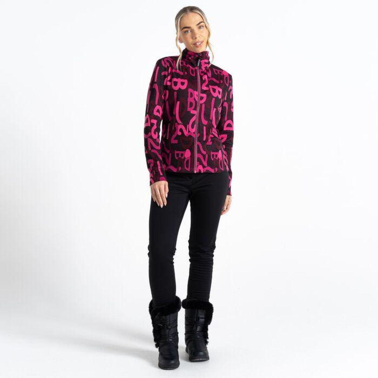 DARE 2B Dare2b Pulls Glades Sweater  Femmes Pure Pink Graffiti 2/7