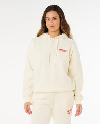 Rip curl surf puff heritage hood - cayenne