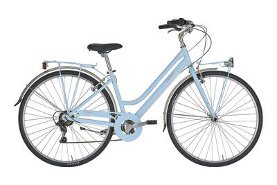 Bicicletta da città ROXY 28 pollici azzurro